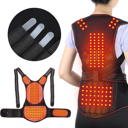 Tourmaline Magnet Heated Vest Magnetic Self-Heating Thermal Clothing Waist Brace Lumbar Pad Corset Postrue Corrector Relief Pain