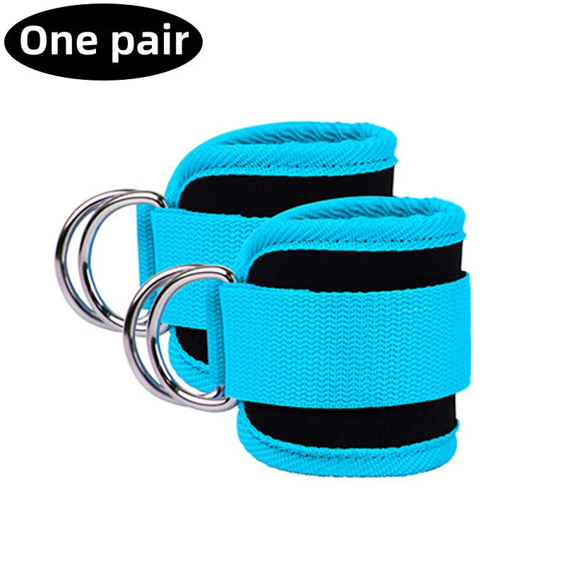 Ankle Strap Resistance Bands Hip Leg Strength Pull Rope Fitness Elastic Training Home Yoga Pilate Crossfit Workout Gym Equipment